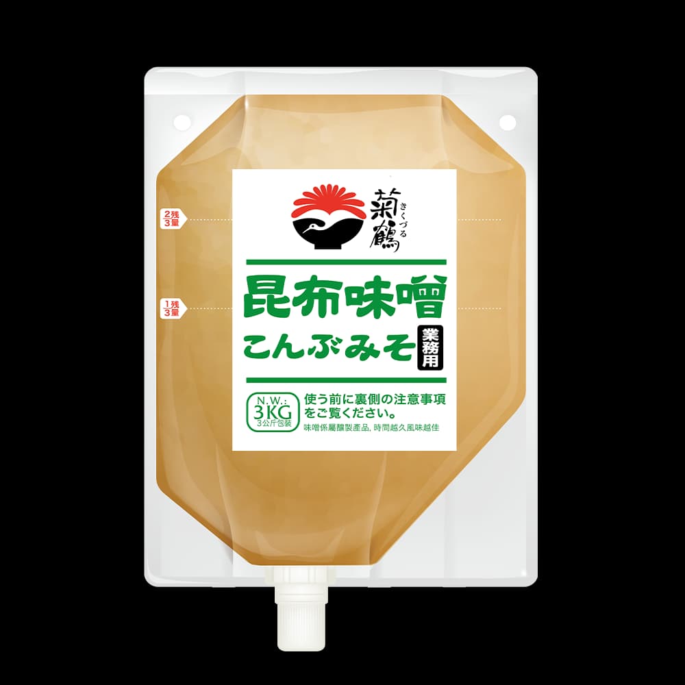 3kg 菊鶴昆布味噌