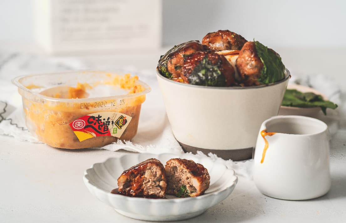 照燒紫蘇雞肉丸